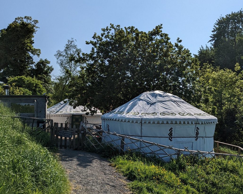 Luxury Yurt Glamping Holiday at Love2Yurt - Lakeside Yurt Retreat