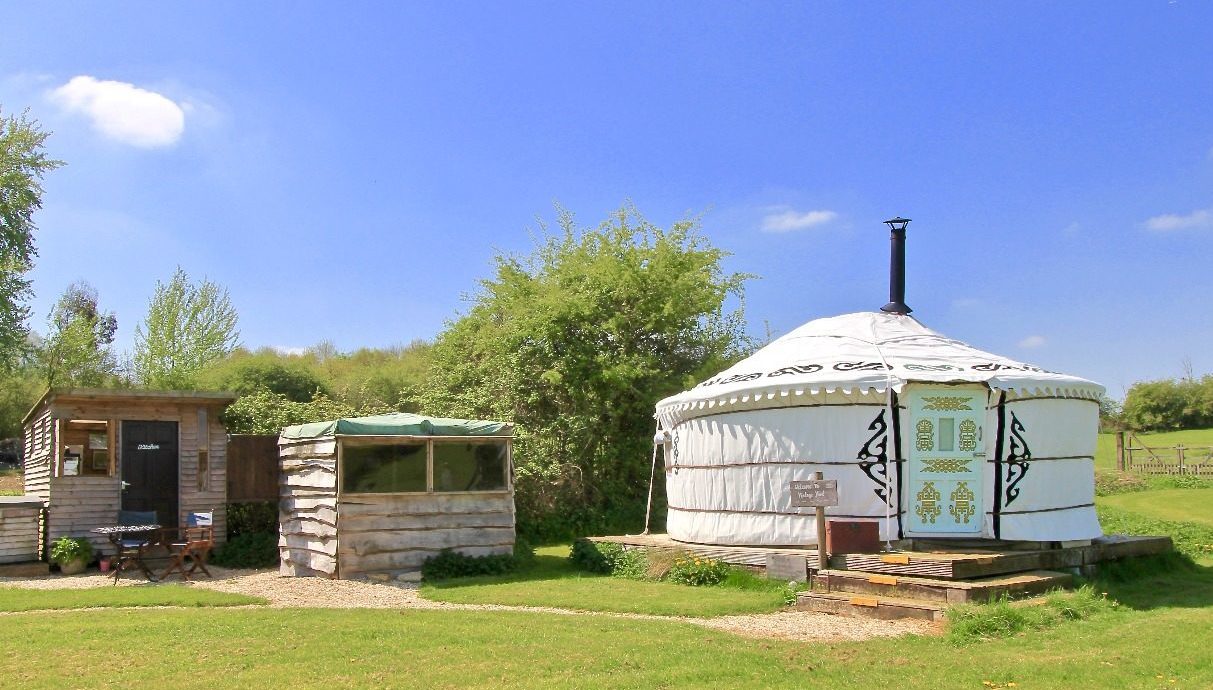 Luxury Yurt Glamping Holiday at Love2Yurt - Vintage Yurt